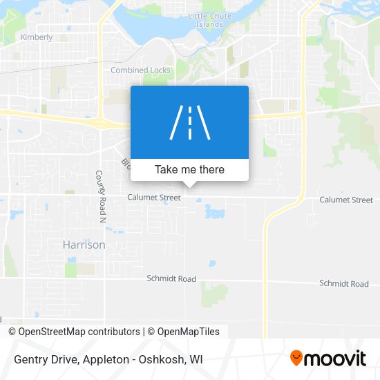Mapa de Gentry Drive