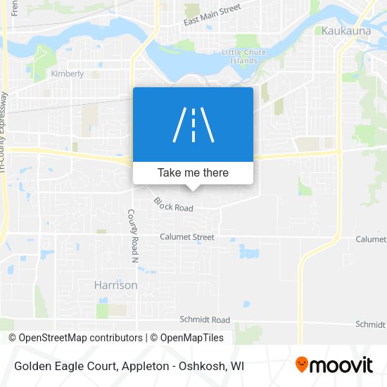 Golden Eagle Court map