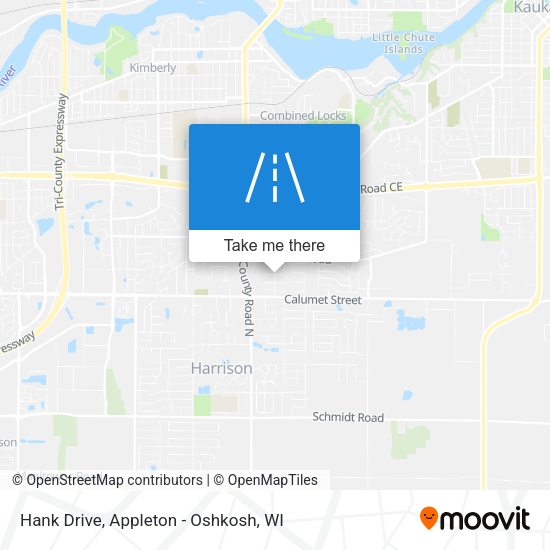Mapa de Hank Drive