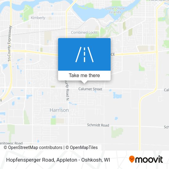 Hopfensperger Road map