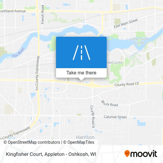 Kingfisher Court map