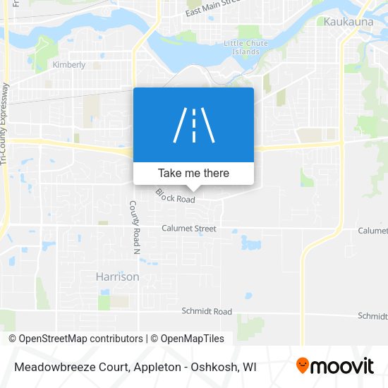 Mapa de Meadowbreeze Court