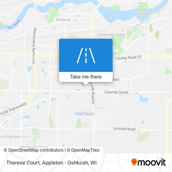 Mapa de Therese Court