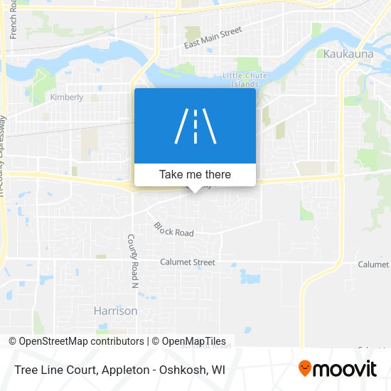 Mapa de Tree Line Court