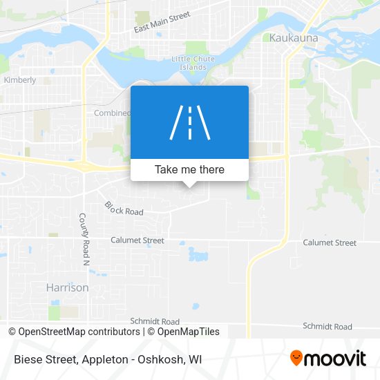 Biese Street map