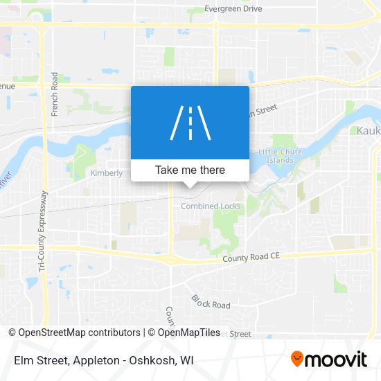Elm Street map