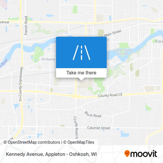 Mapa de Kennedy Avenue