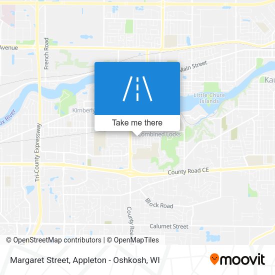 Margaret Street map