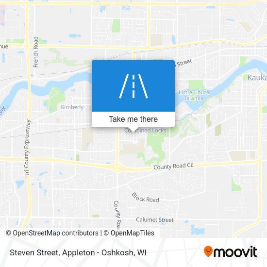 Steven Street map