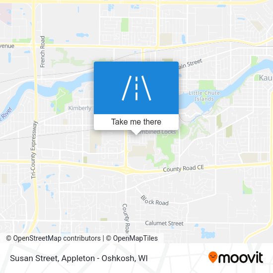 Susan Street map