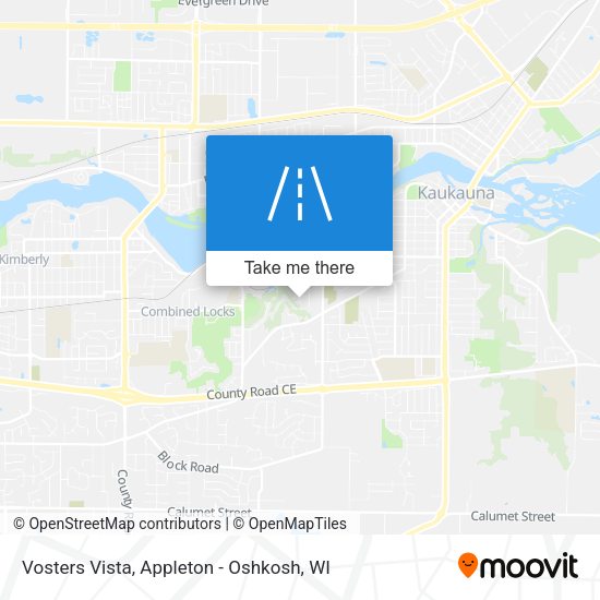 Vosters Vista map
