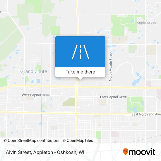 Alvin Street map