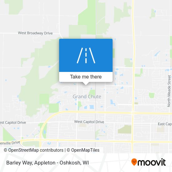Barley Way map
