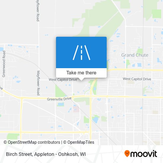 Birch Street map