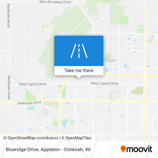 Mapa de Blueridge Drive