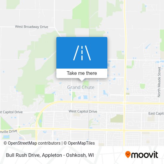 Bull Rush Drive map