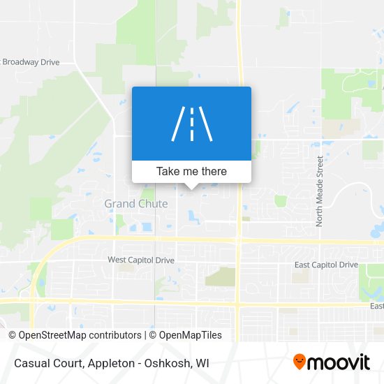 Casual Court map