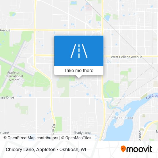 Chicory Lane map