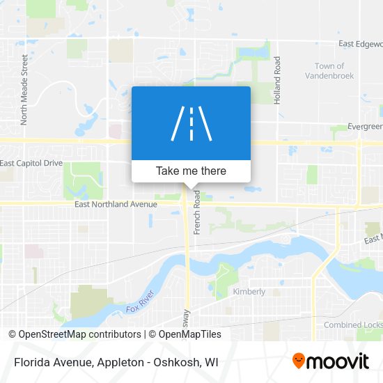Florida Avenue map