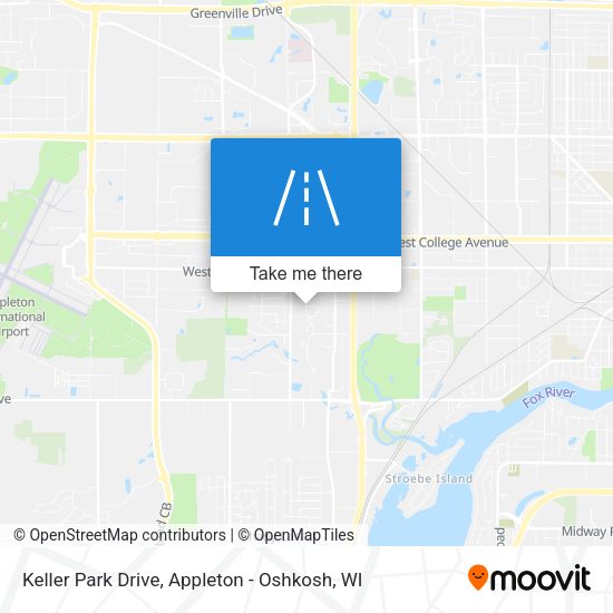 Keller Park Drive map