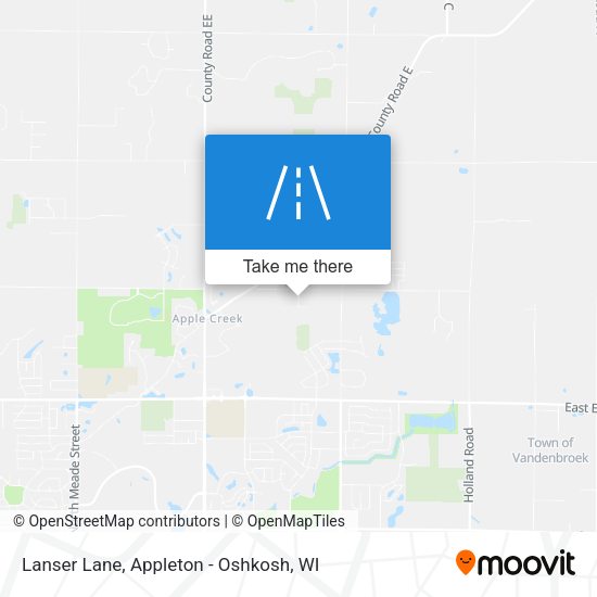 Lanser Lane map