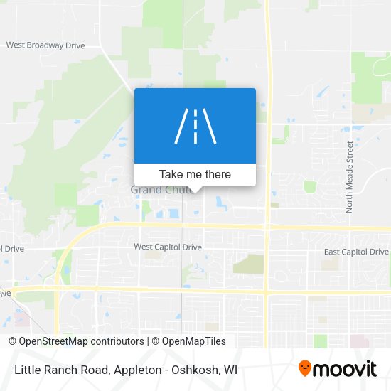 Mapa de Little Ranch Road