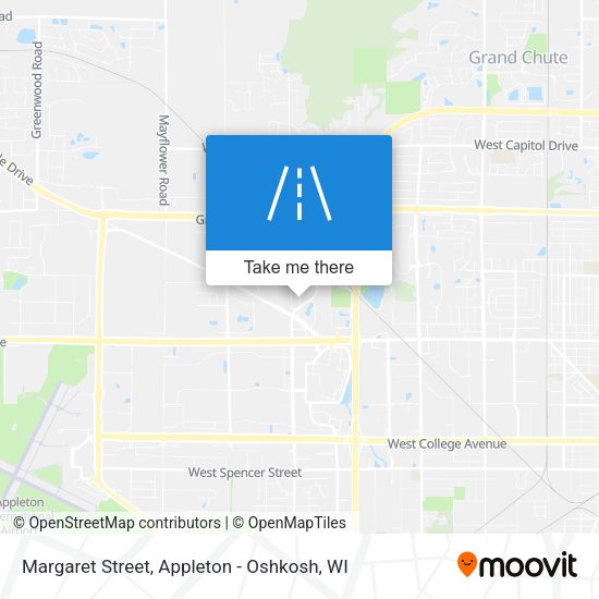 Margaret Street map