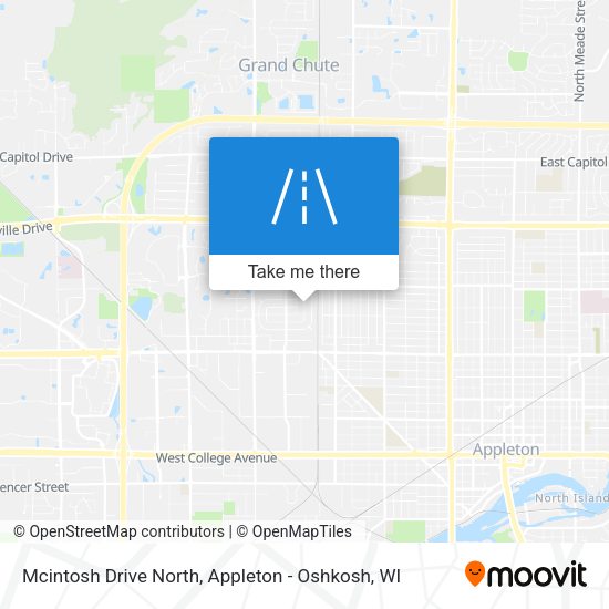 Mapa de Mcintosh Drive North