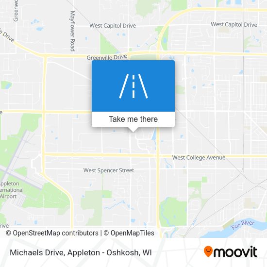 Michaels Drive map