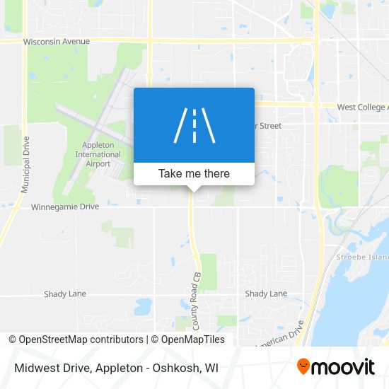 Midwest Drive map