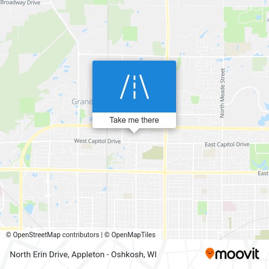 Mapa de North Erin Drive