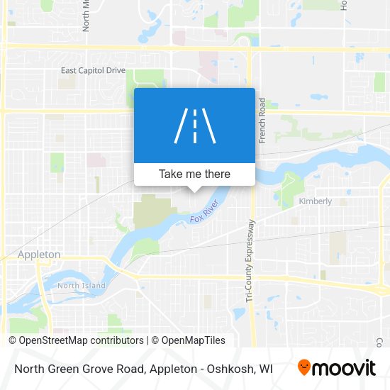 Mapa de North Green Grove Road