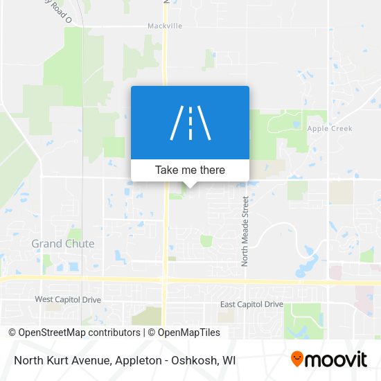 North Kurt Avenue map