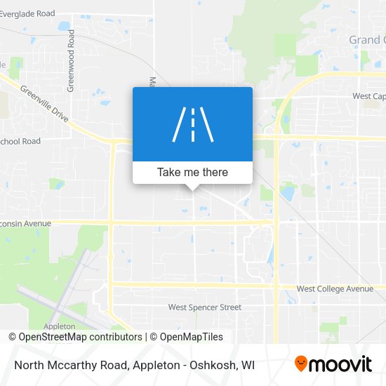 North Mccarthy Road map