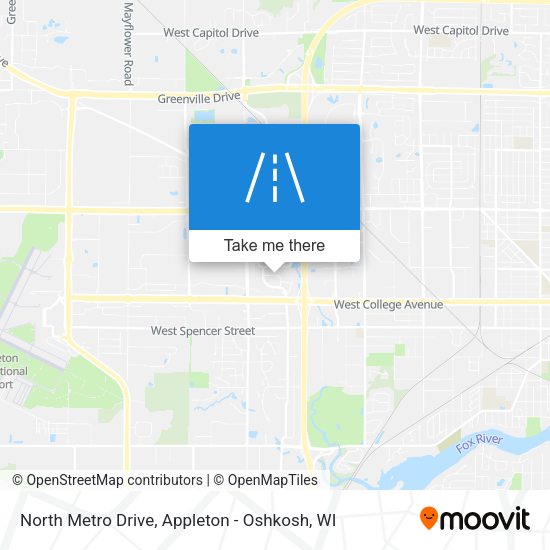 Mapa de North Metro Drive