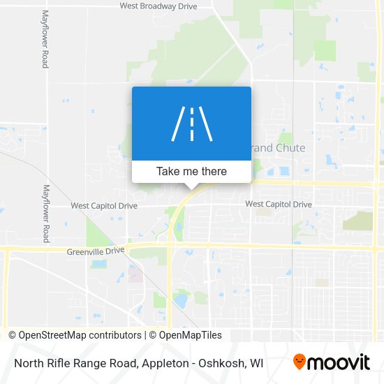 North Rifle Range Road map