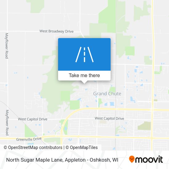Mapa de North Sugar Maple Lane