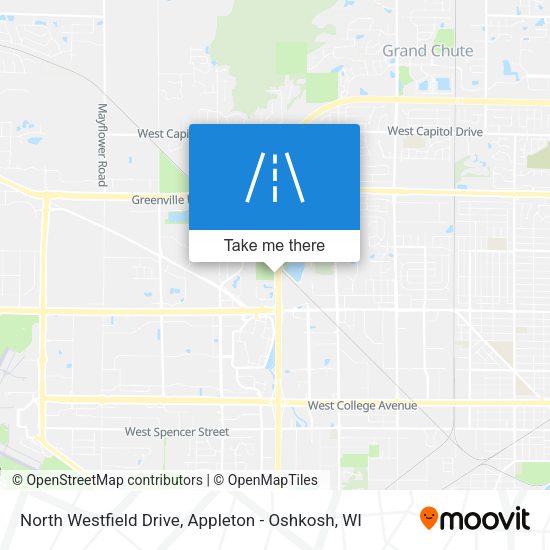 North Westfield Drive map