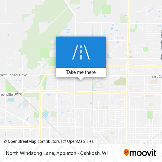Mapa de North Windsong Lane