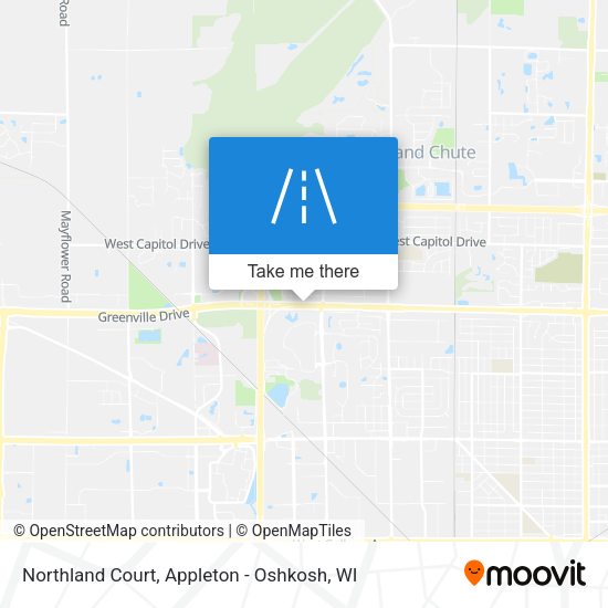 Mapa de Northland Court