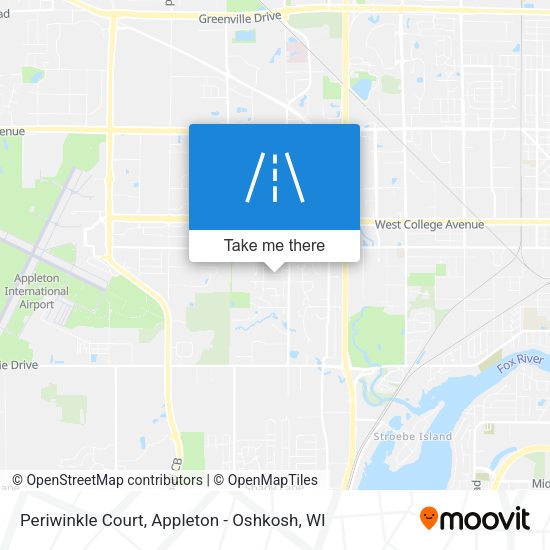 Mapa de Periwinkle Court
