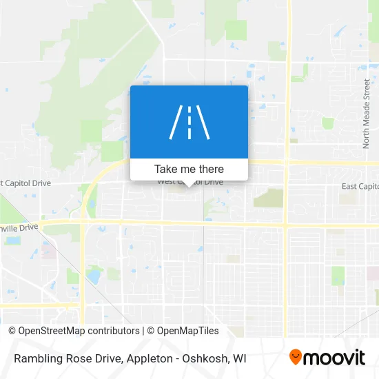 Rambling Rose Drive map