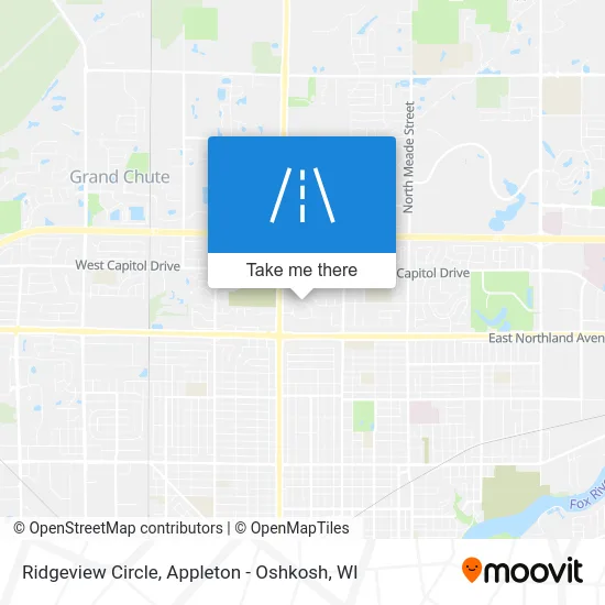 Ridgeview Circle map