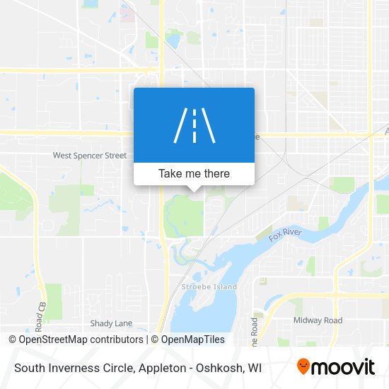 South Inverness Circle map