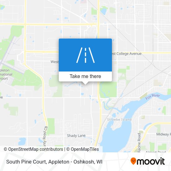 South Pine Court map