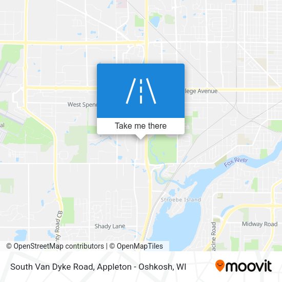 South Van Dyke Road map