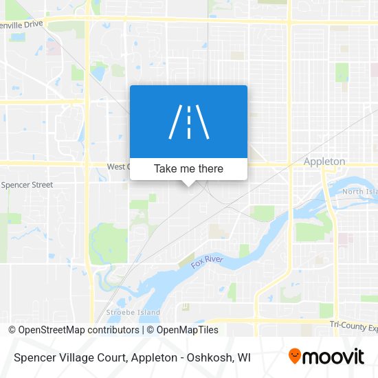 Mapa de Spencer Village Court