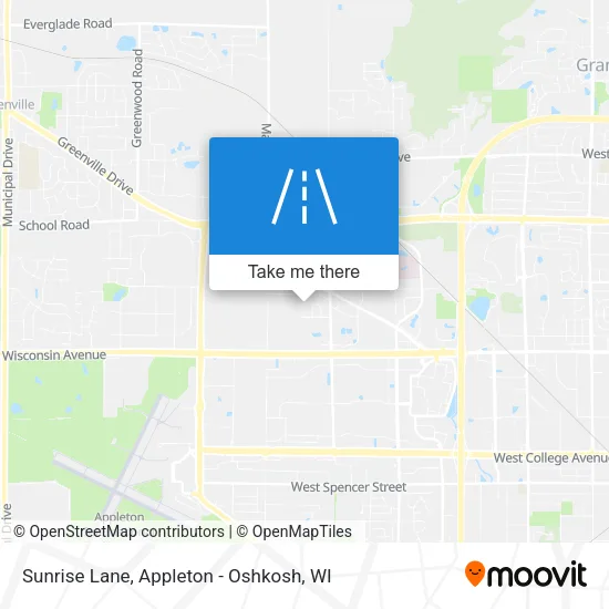 Sunrise Lane map