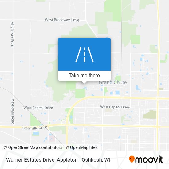 Mapa de Warner Estates Drive