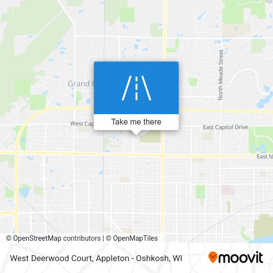West Deerwood Court map
